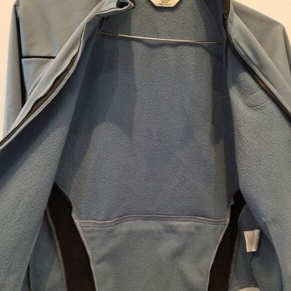 Pearl Izumi Cycling Jacket Blue Athletic Workout Long Sleeve Zip Closer Size M - Picture 11 of 12